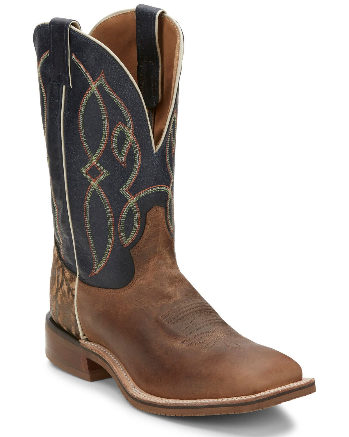 Men's Tony Lama Landgrab Western Boots - Broad Square Toe