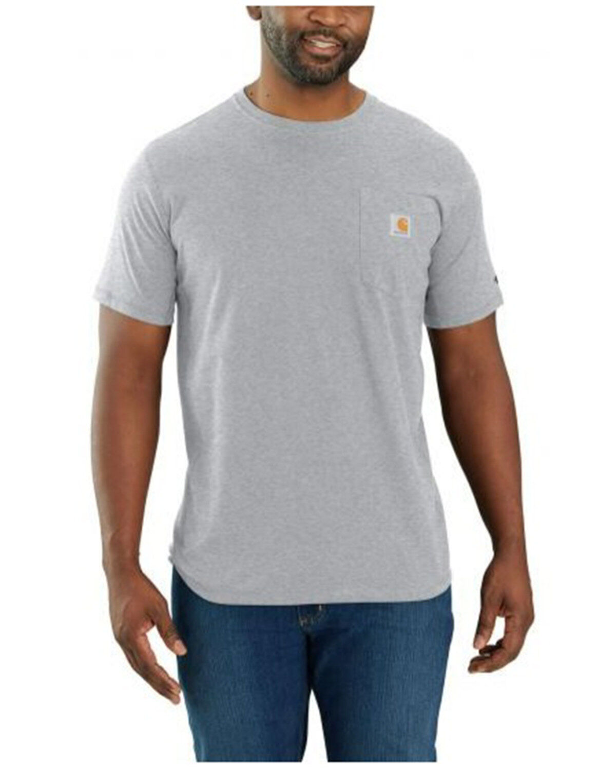 Men's Carhartt Force Relaxed Midweight Logo Pocket Work T-Shirt