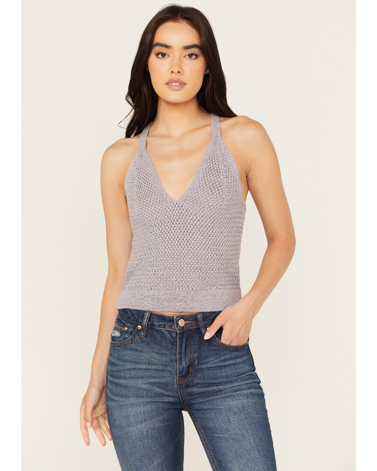 Women's Cleo + Wolf Sweater Knit Tank