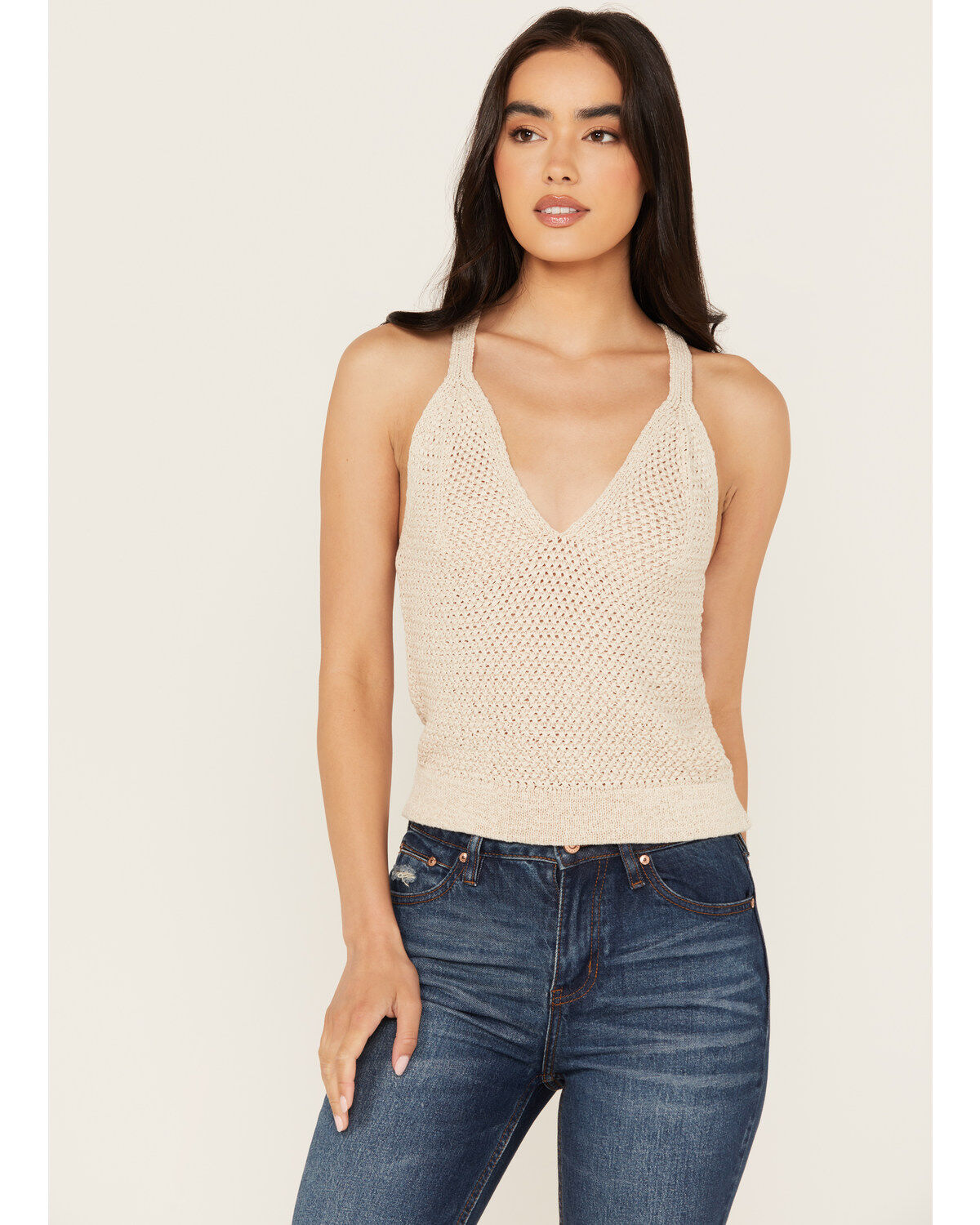 Women's Cleo + Wolf Sweater Knit Tank