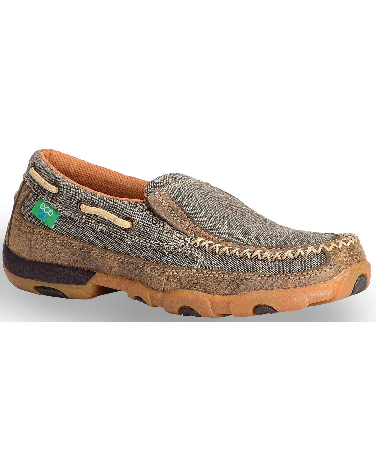 Men's Twisted X ECO TWX Slip-On Driving Moccasins - Moc Toe