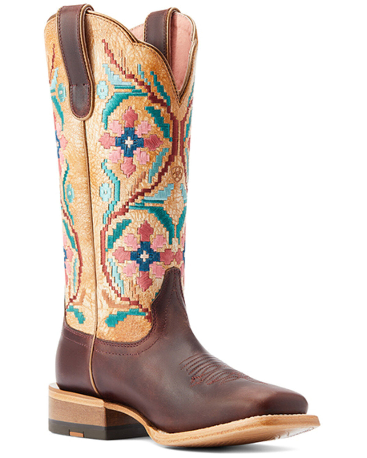 Women's Ariat Frontier Danielle Western Boots - Broad Square Toe