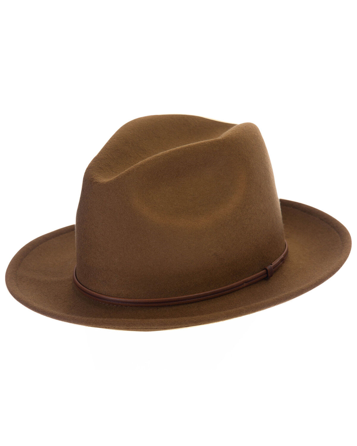 Men's Black Creek Crushable Felt Fedora