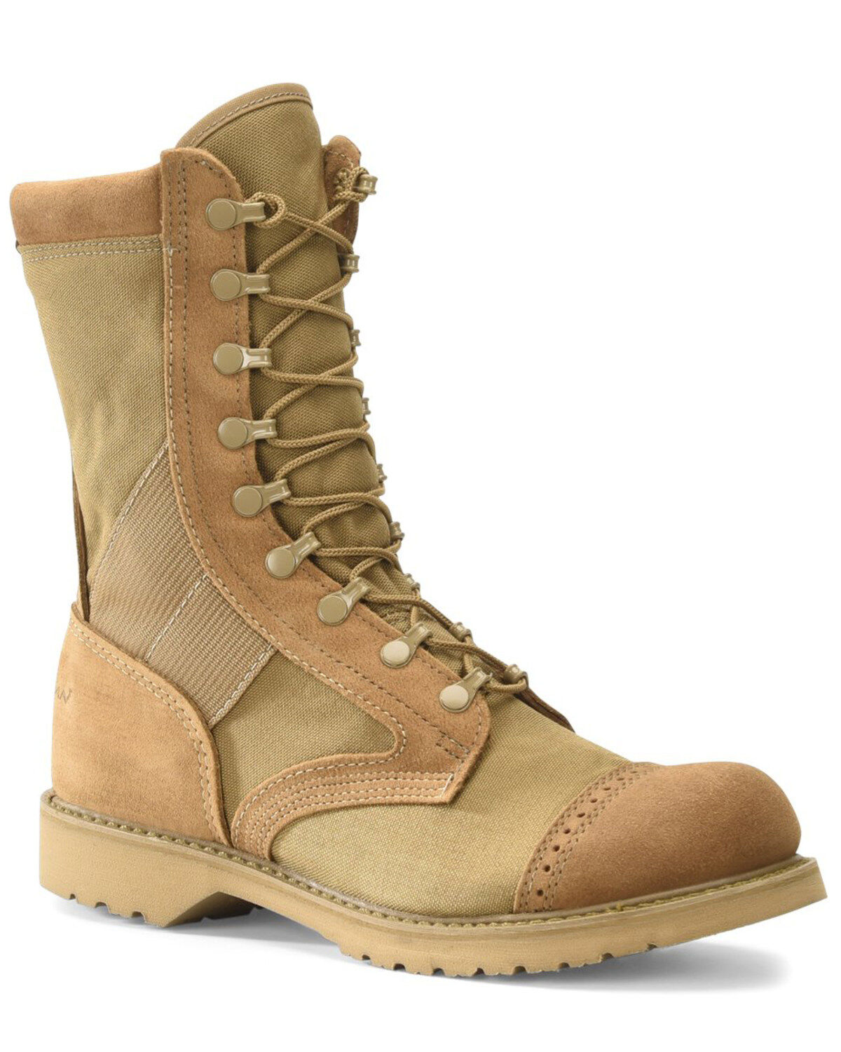 Men's Corcoran Marauder Coyote Military Boots - Soft Toe