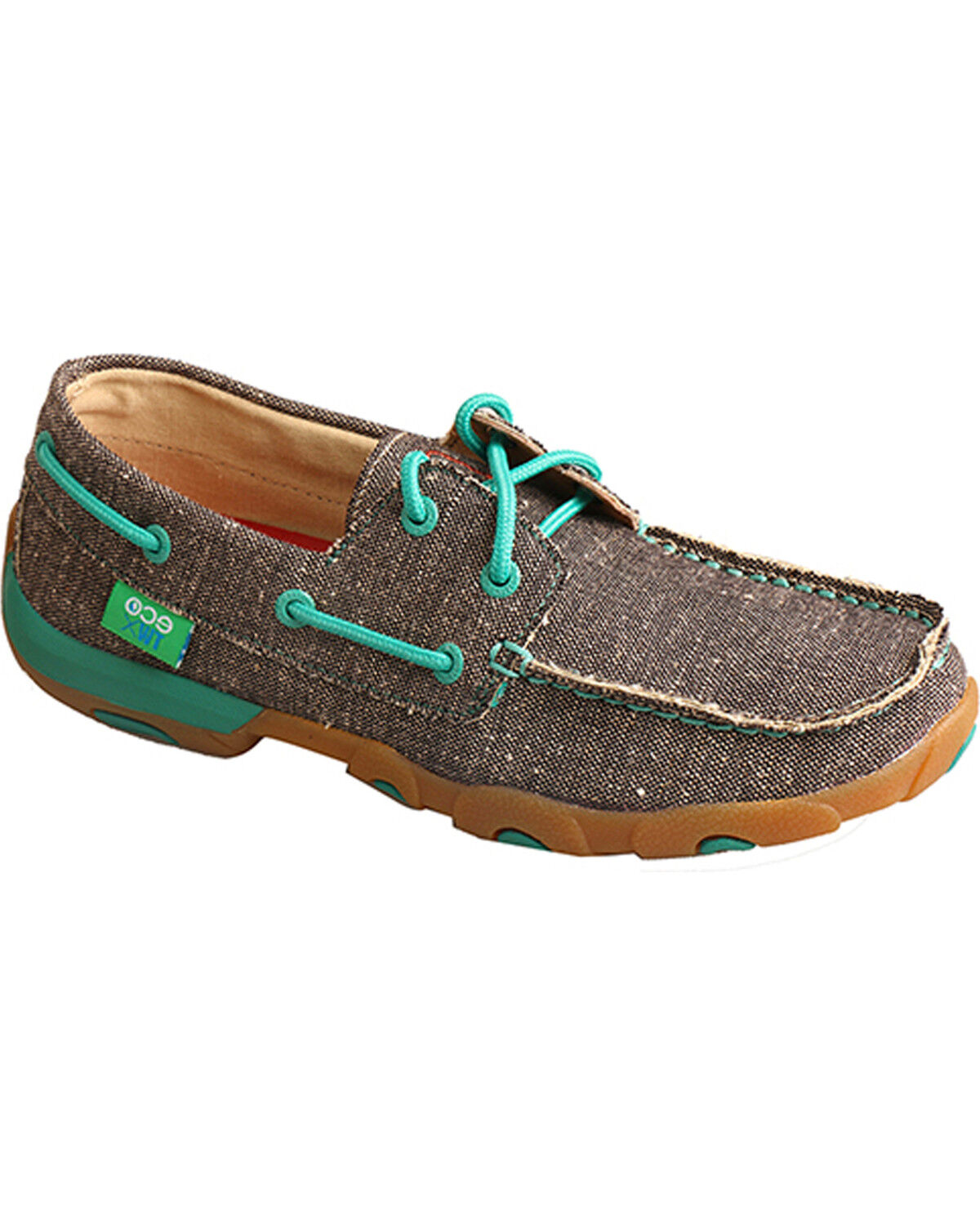 Women's Twisted X ECO Boat Shoe Driving Mocs