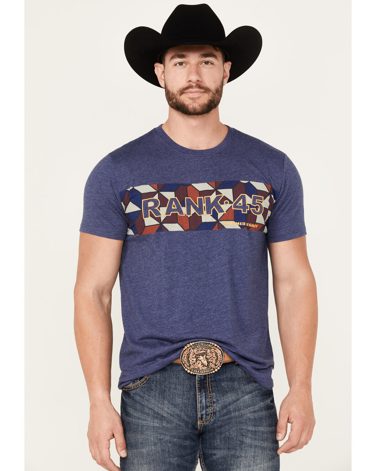 Men's RANK 45 Bloomville Short Sleeve Graphic T-Shirt