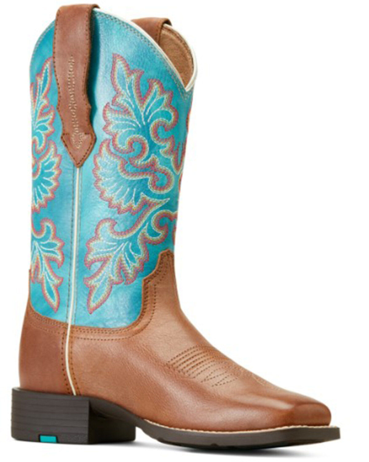 Women's Ariat Round Up StretchFit Western Boots - Broad Square Toe