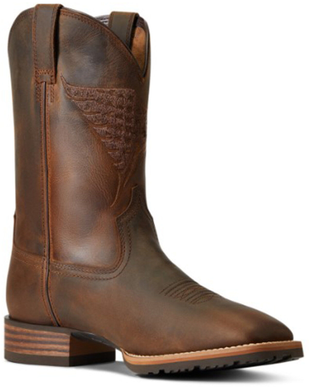 Men's Ariat Hybrid Fly High Performance Western Boots - Broad Square T