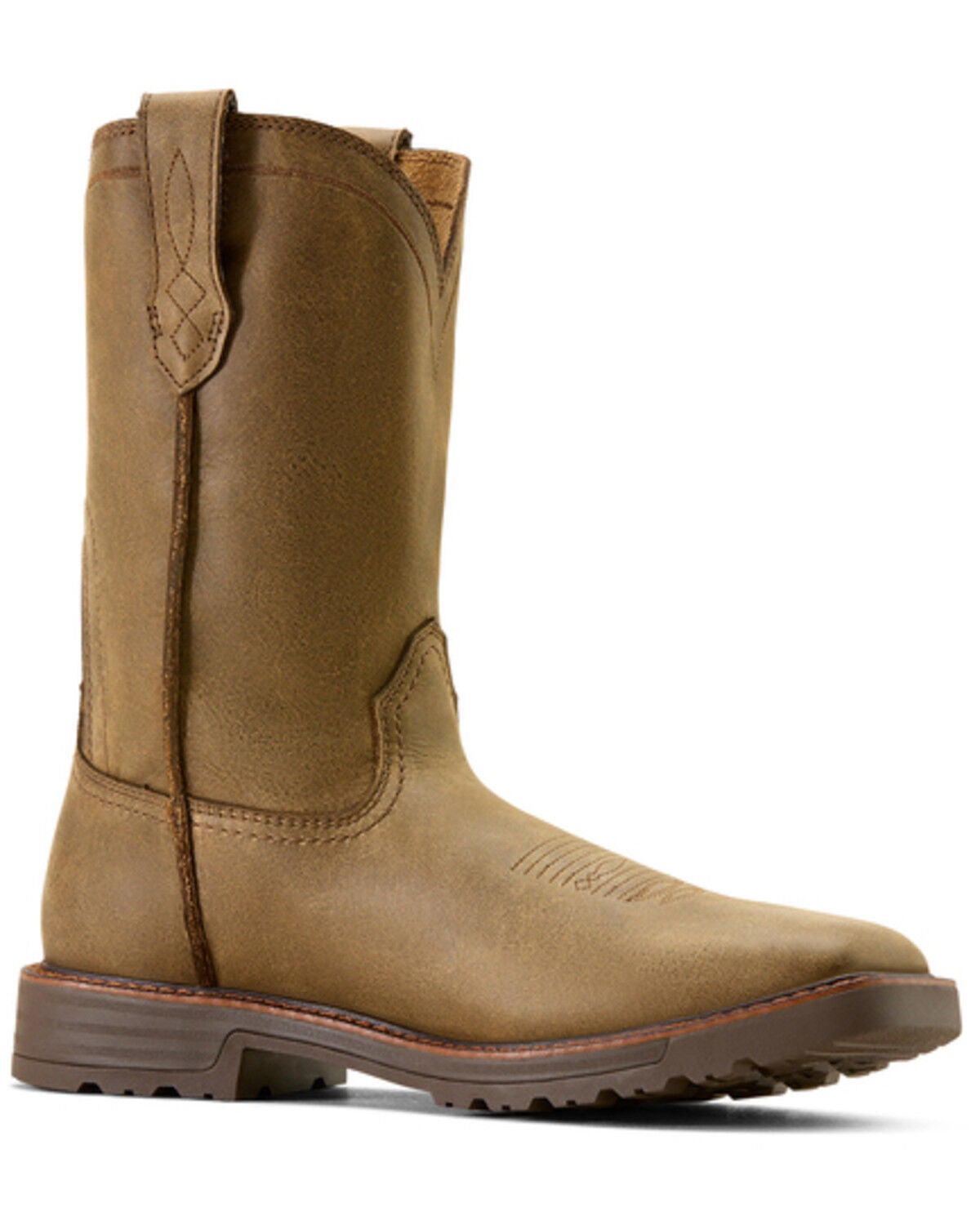 Men's Ariat Activator Pull-On Work Boots - Soft Toe
