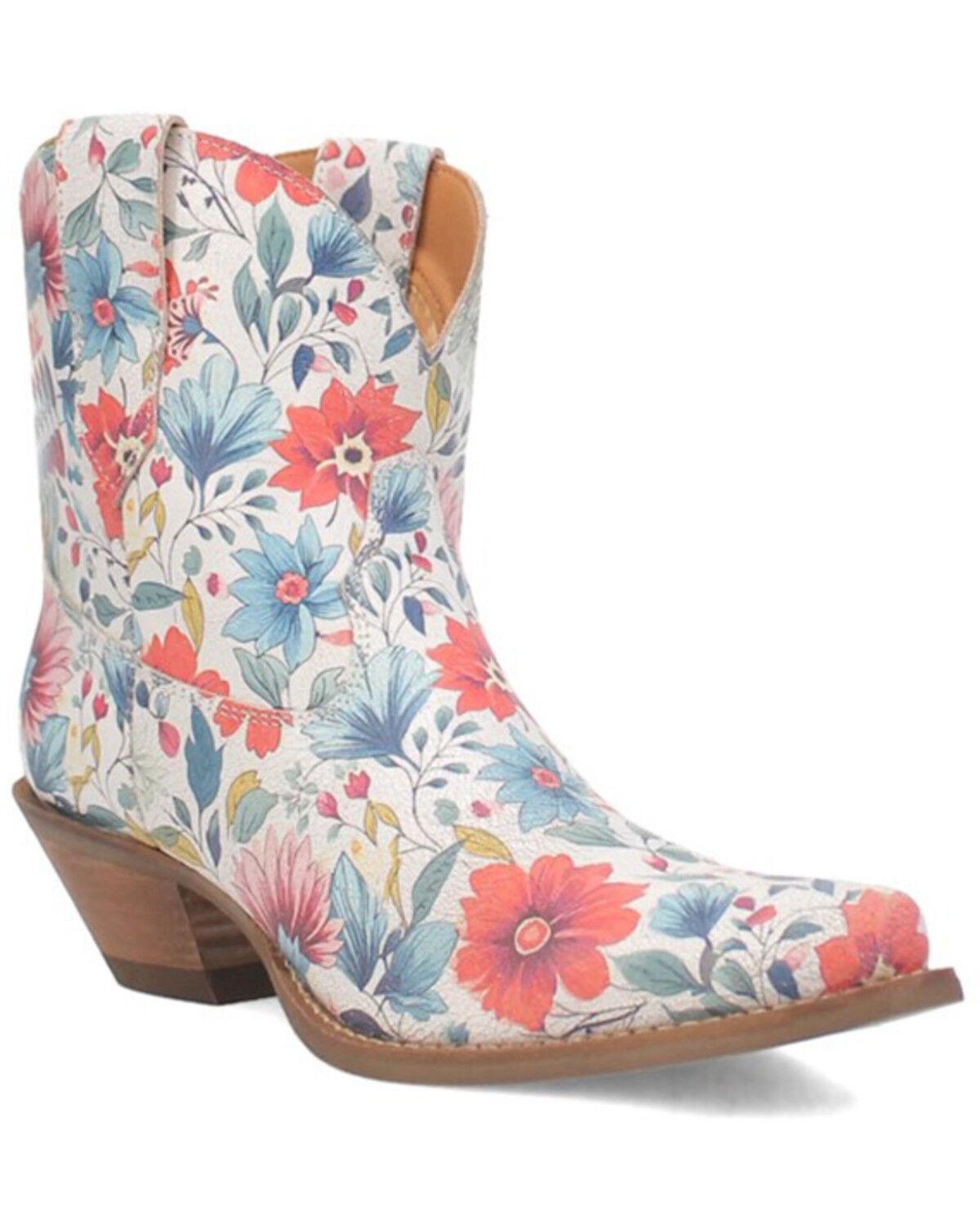 Women's Dingo Pixie Rose Western Boots - Snip Toe