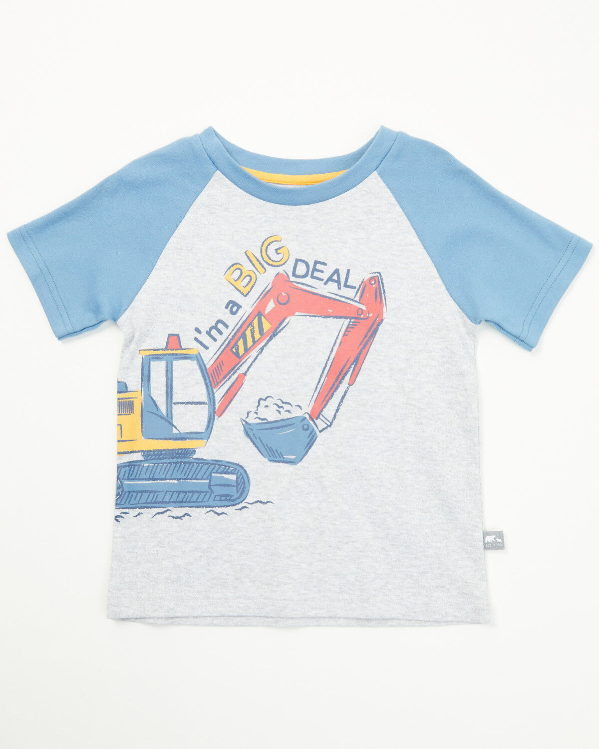 Boys' Rugged Bear Toddler I'm A Big Deal Short Sleeve Graphic T-Shirt