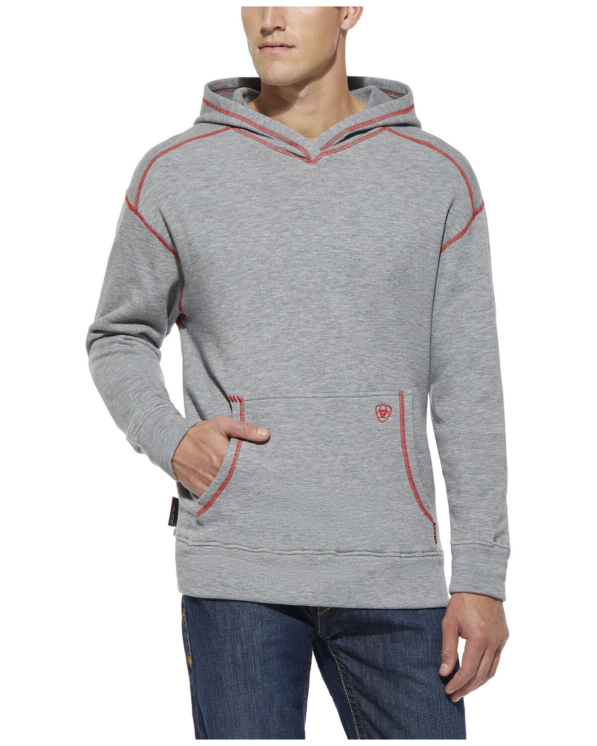 Men's Ariat FR Polartec Work Hooded Sweatshirt - Big