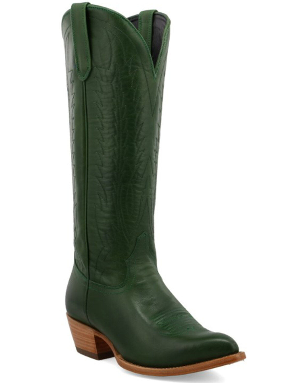 Women's Black Star Eden Tall Western Boots - Round Toe