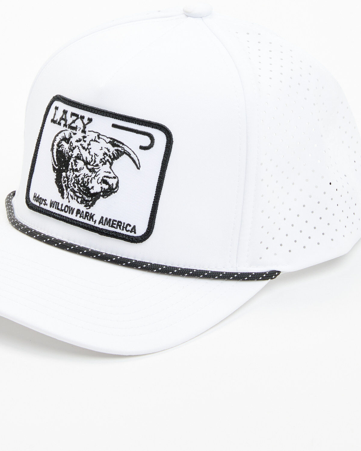 Men's Lazy J Ranch Wear Willow 3 Performance Logo Patch Ball Cap