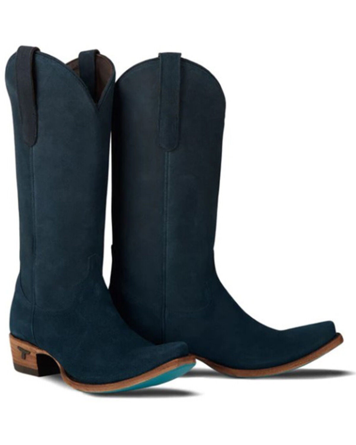 Women's Lane Emma Jane Suede Tall Western Boots - Snip Toe