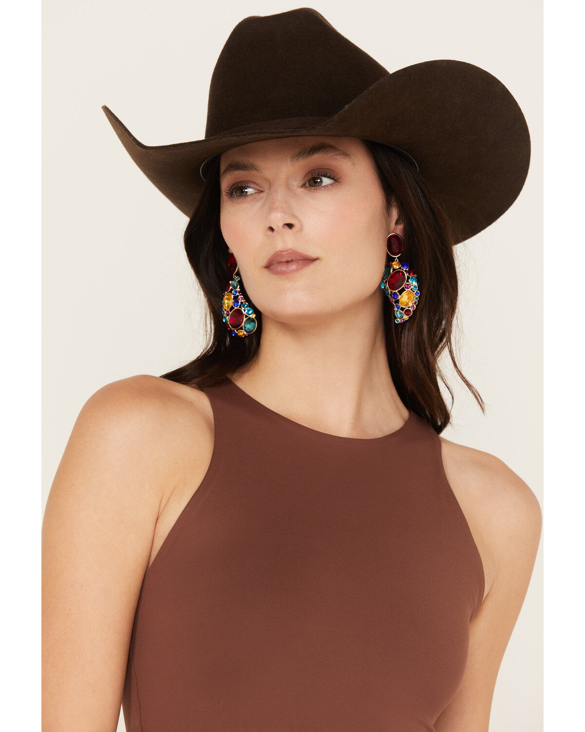 Understated Leather Boot Barn X Stone Paisley Earrings