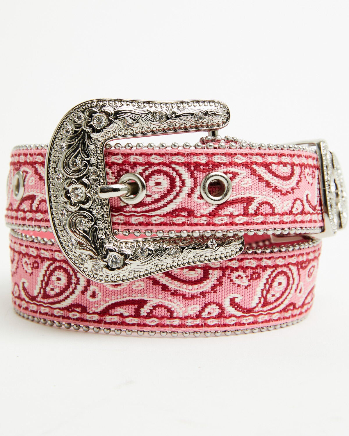 Girls' Shyanne Mckenna Paisley Tapestry Embellished Belt