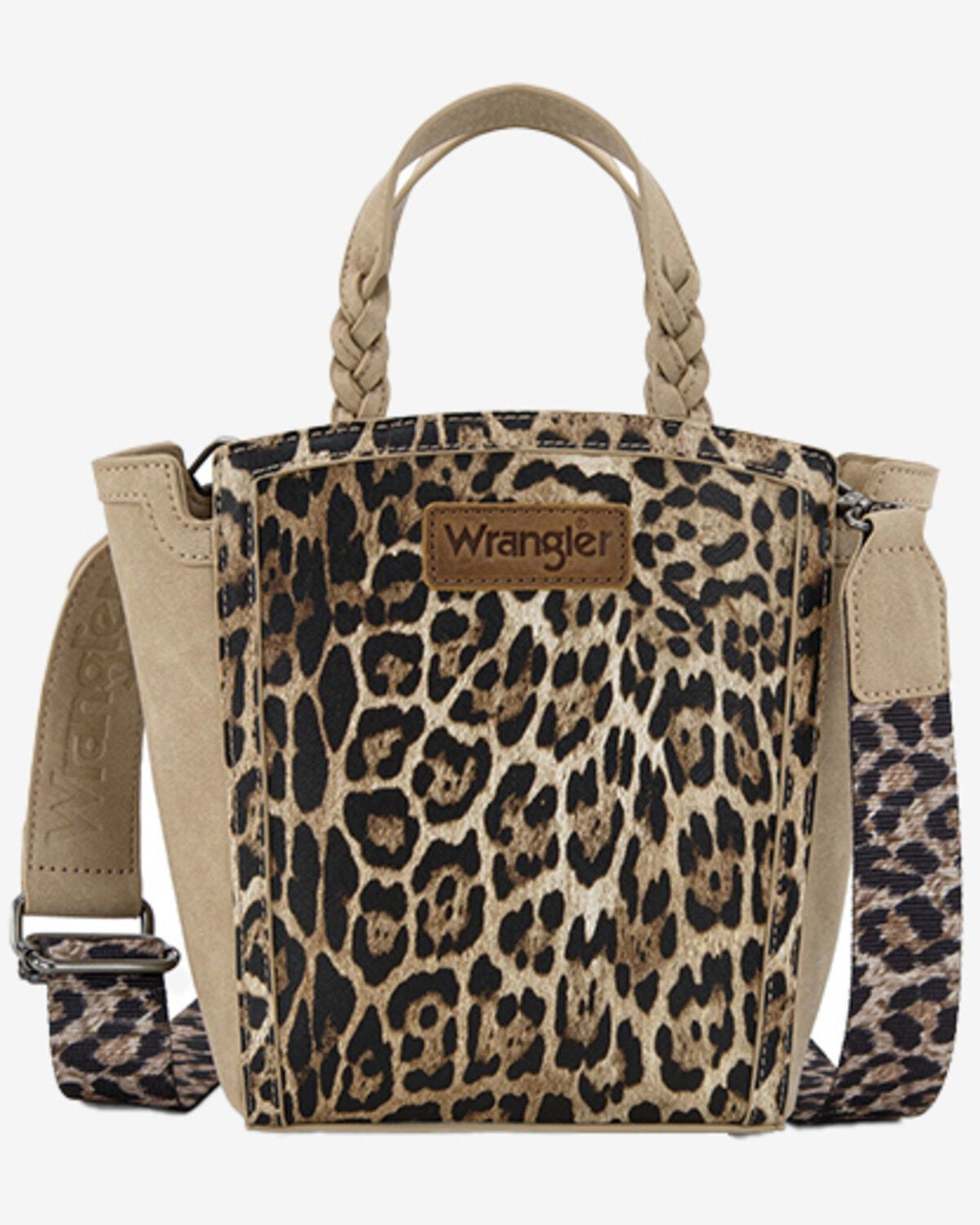 Women's Wrangler Leopard Print Crossbody Tote