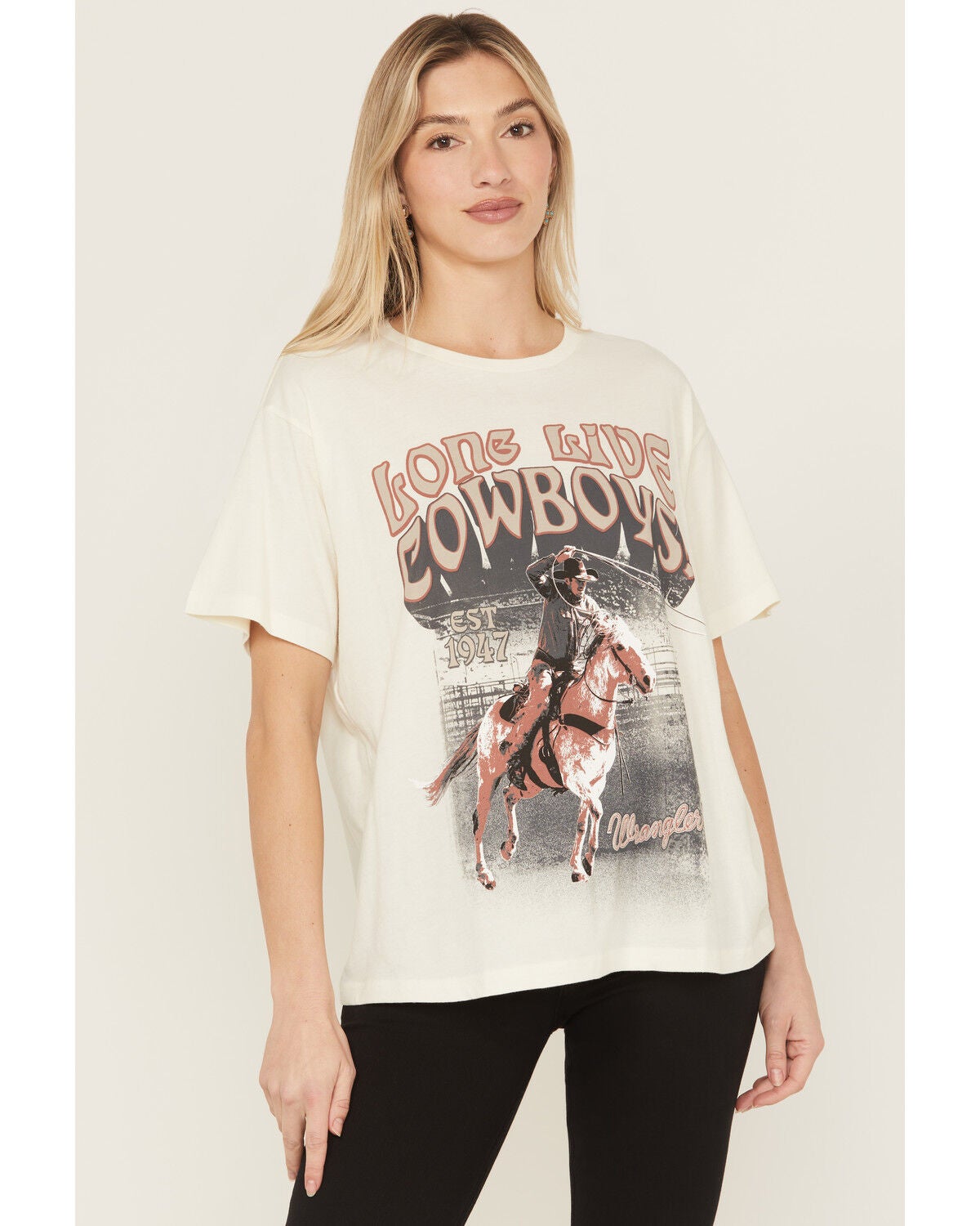 Women's Wrangler Long Live Short Sleeve Graphic Tee