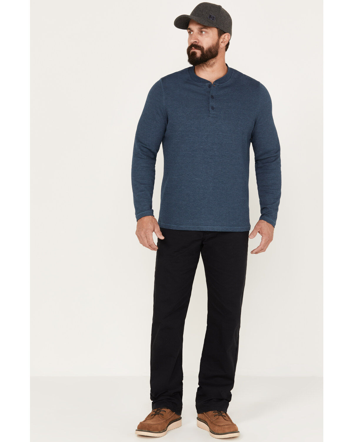 Men's Brothers and Sons Ripstop Stretch Slim Straight Pants