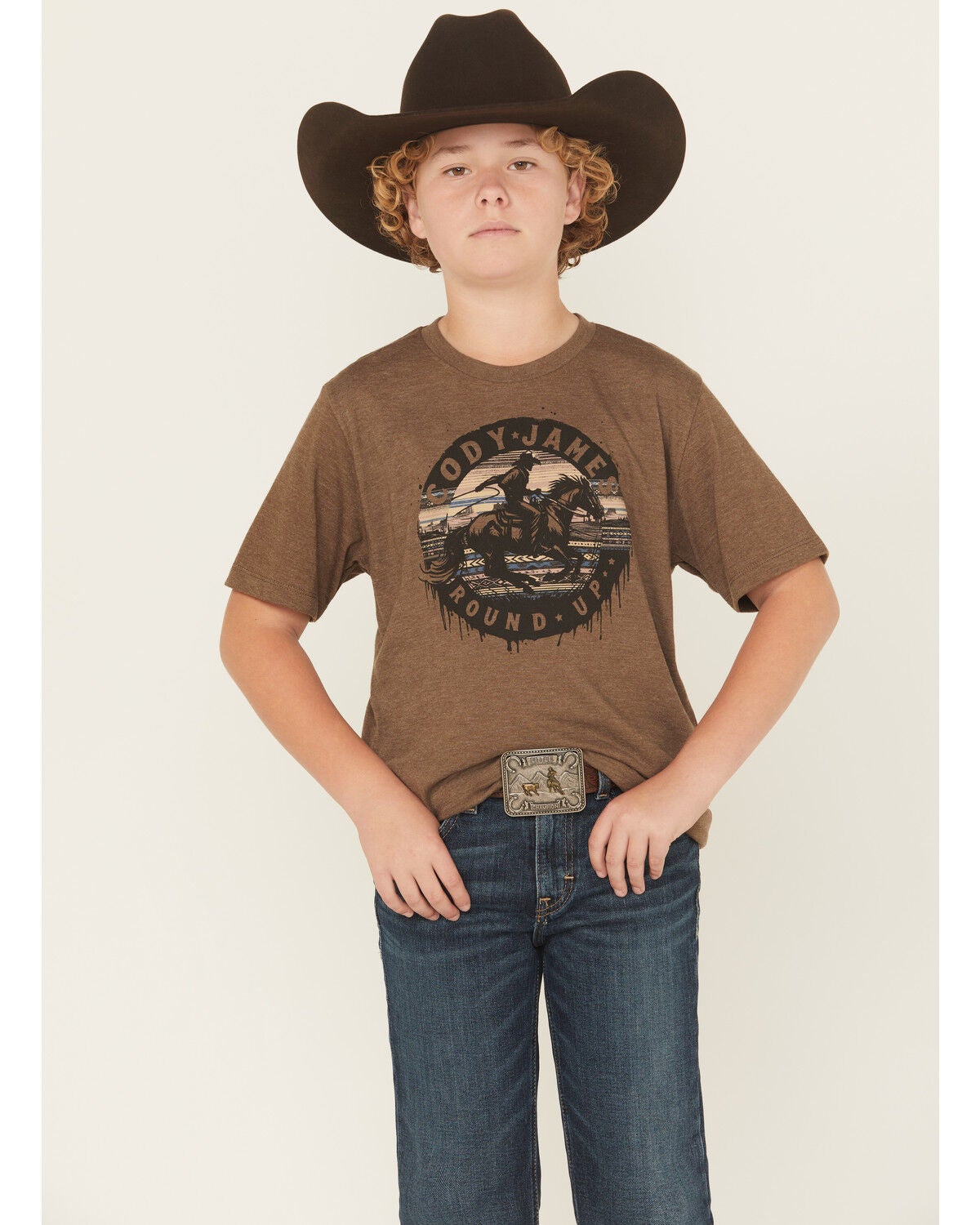 Boys' Cody James Rodeo Round Up Short Sleeve Graphic T-Shirt