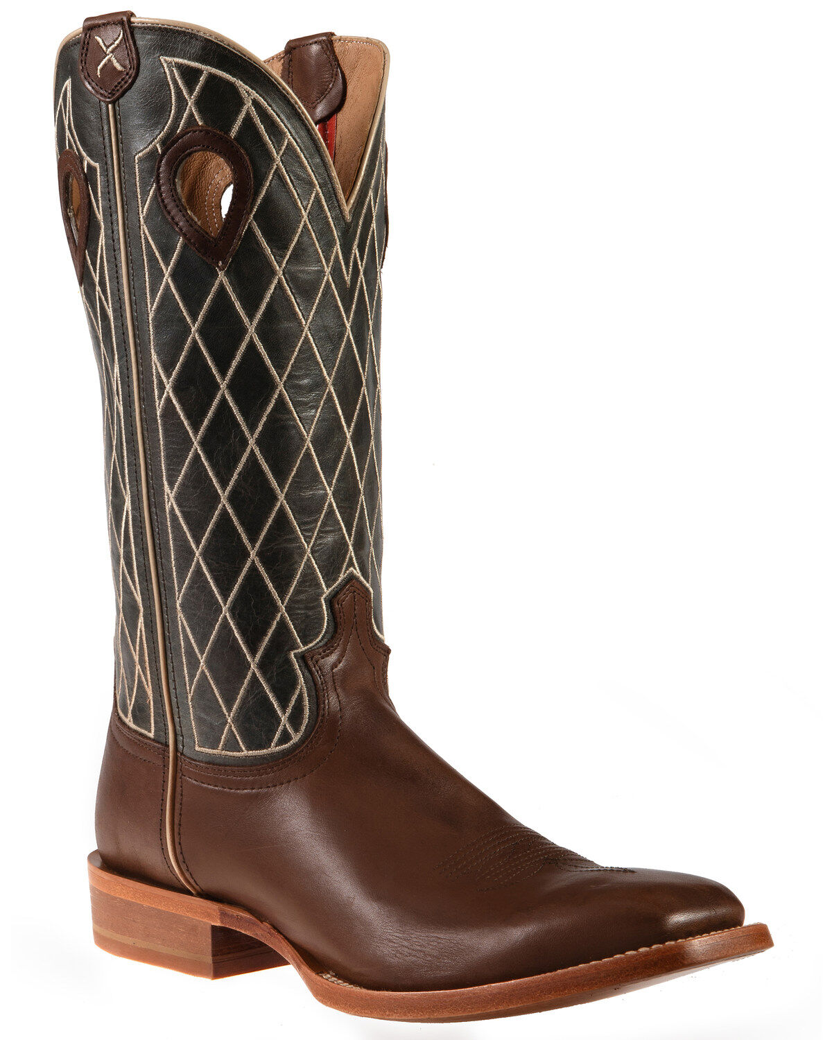Men's Twisted X Rough Stock Western Boots - Broad Square Toe