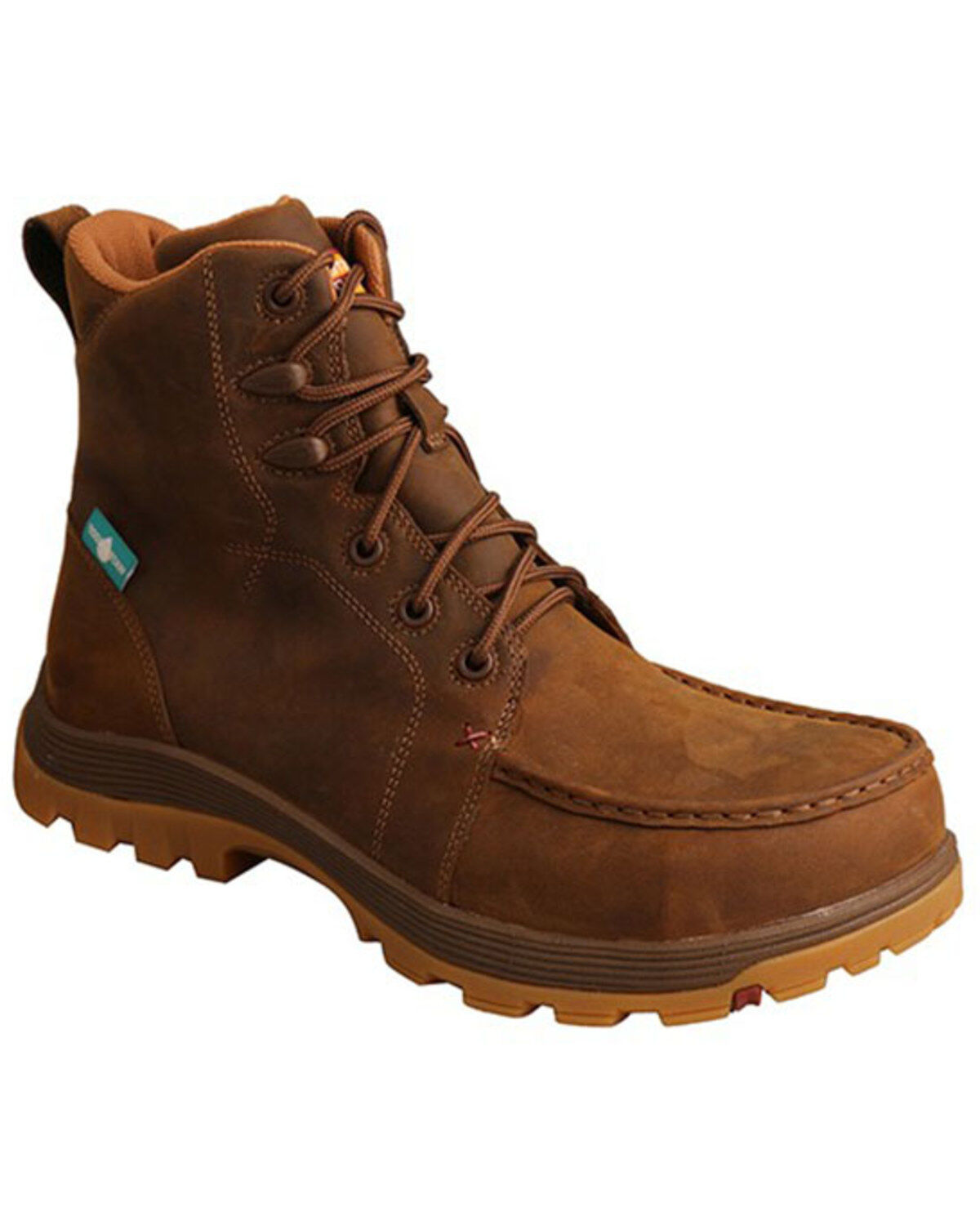 Men's Twisted X Oblique Lace-Up Work Boots - Nano Composite Toe