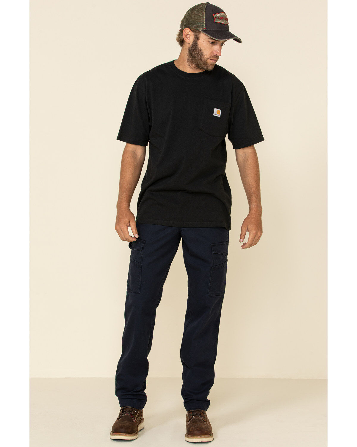Men's Carhartt FR Rugged Flex Relaxed Canvas Cargo Work Pants