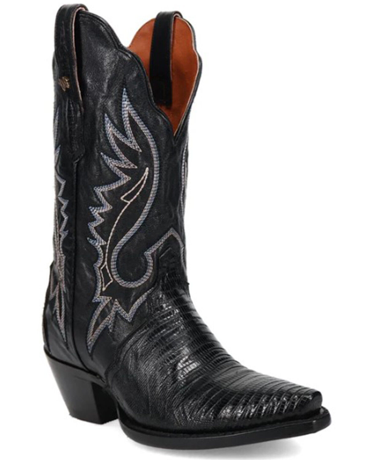 Women's Dan Post Exotic Lizard Celine Western Boots - Snip Toe