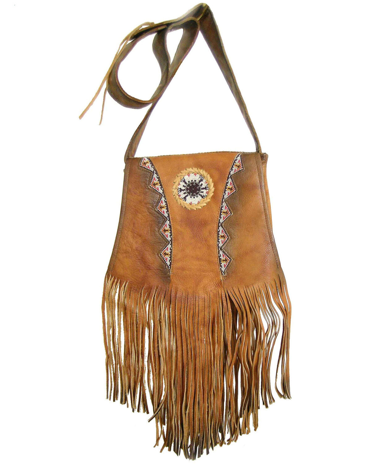 Women's Kobler Leather Beaded Shoulder Bag
