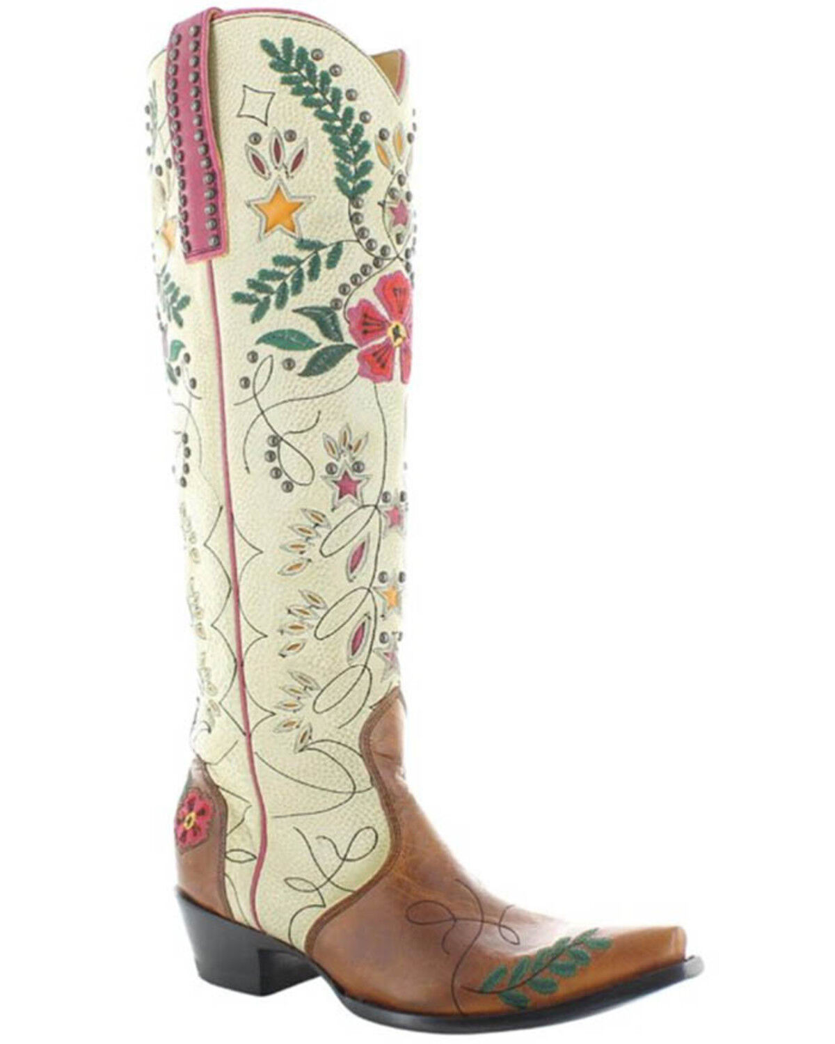 Women's Old Gringo Full Bloom Tall Western Boots - Snip Toe