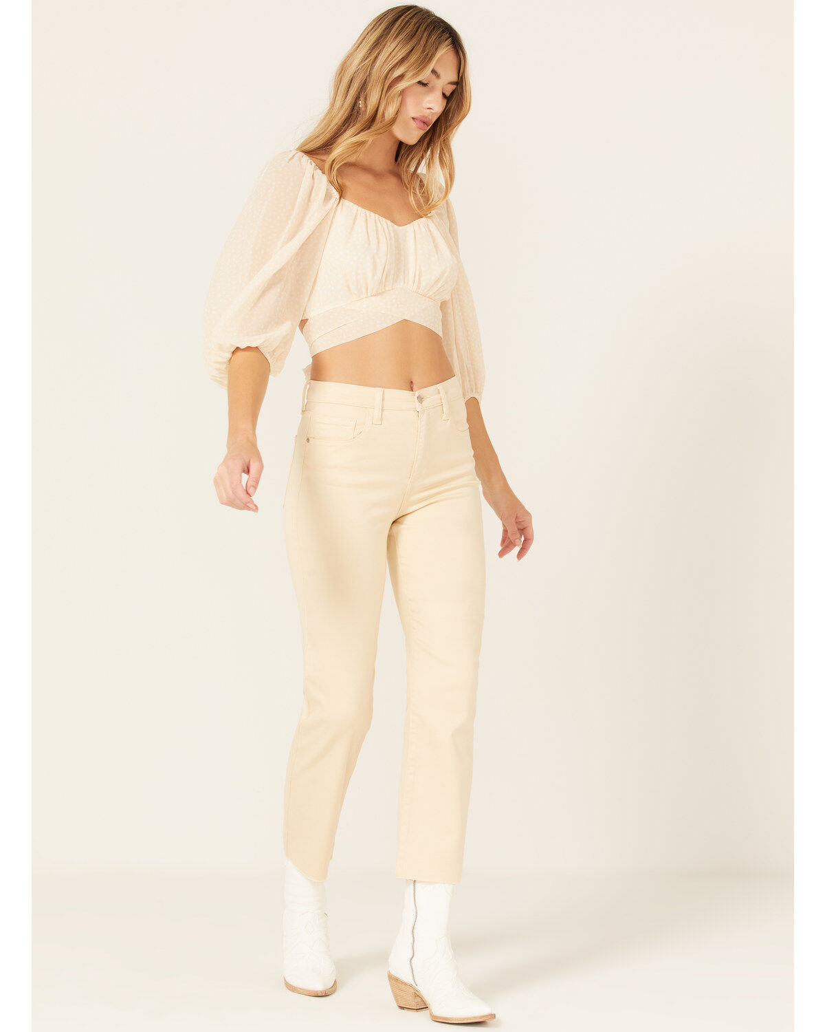 Women's Sneak Peek High Rise Slim Straight Jeans