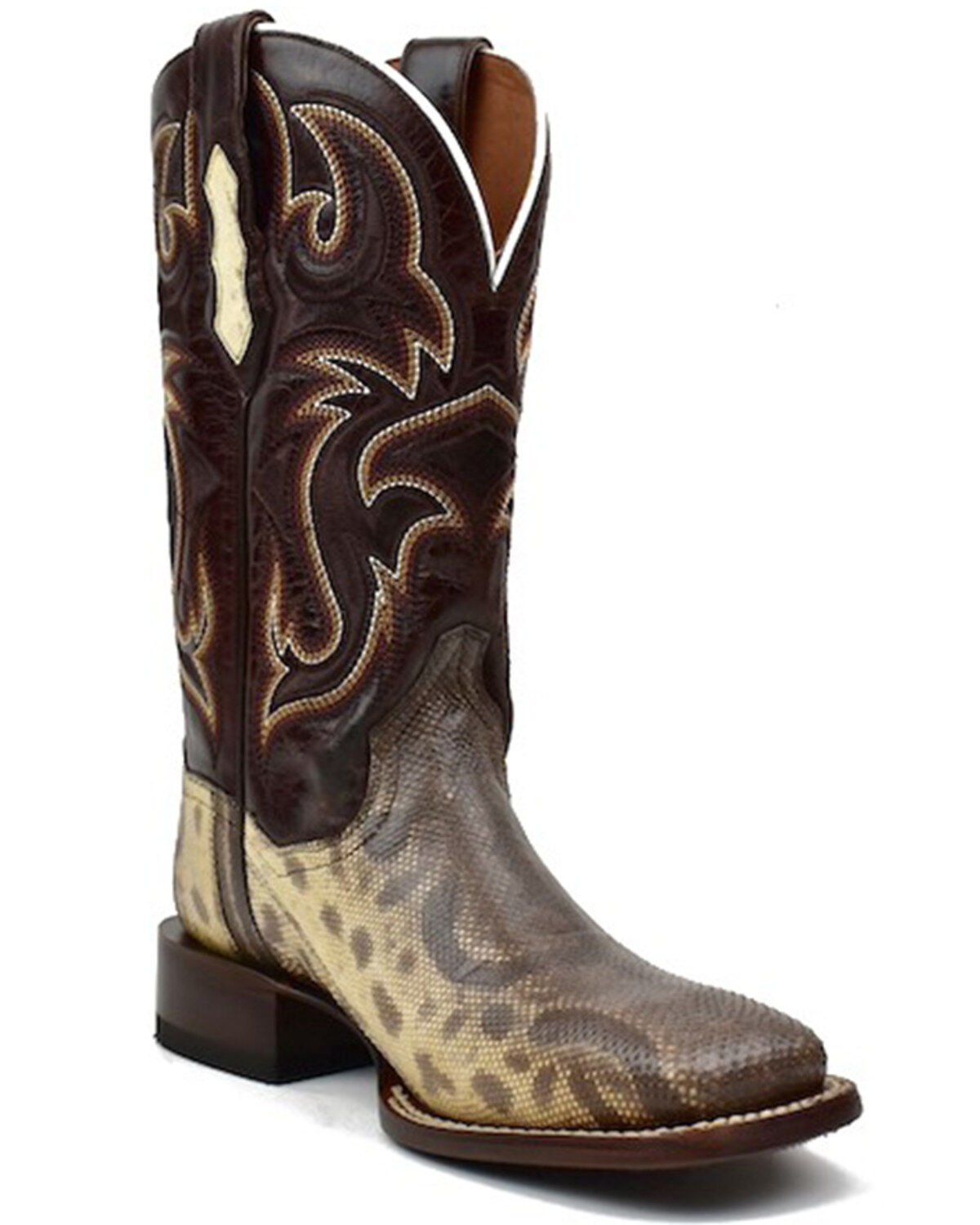 Women's Dan Post Karung Exotic Western Boots - Broad Square Toe