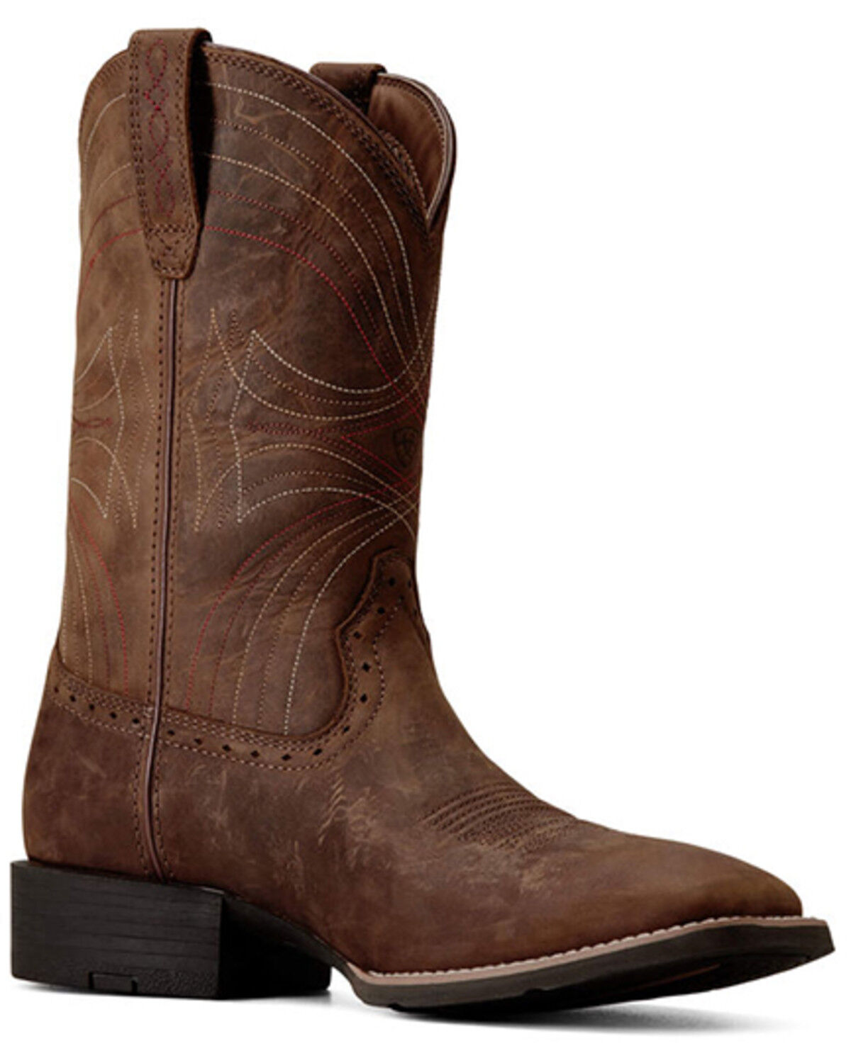 Men's Ariat Sport Western Performance Boots - Broad Square Toe