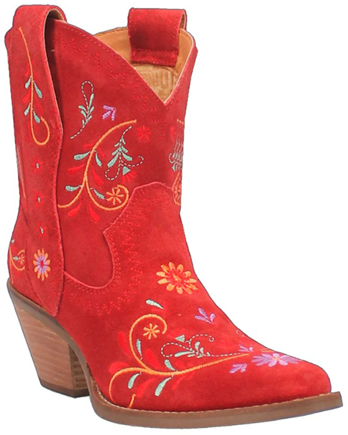 Women's Dingo Sugar Bug Suede Fashion Booties - Round Toe