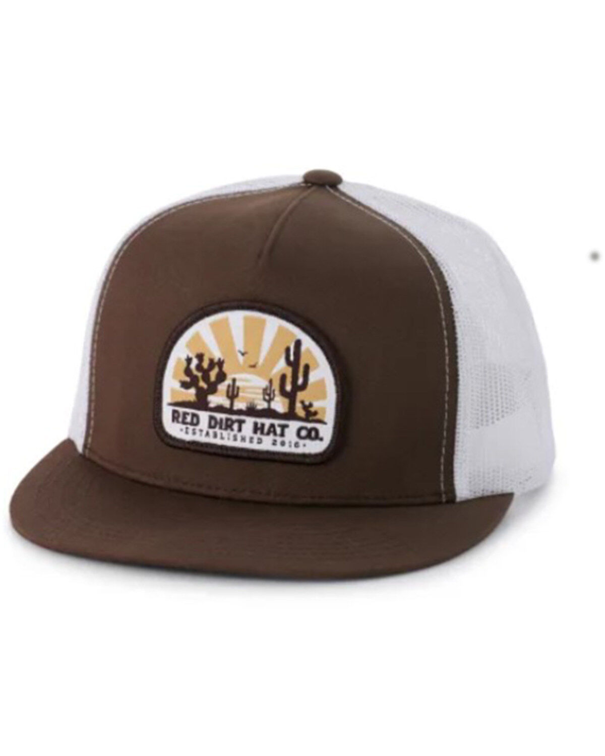 Red Dirt Hat Free Rein Logo Patch Ball Cap