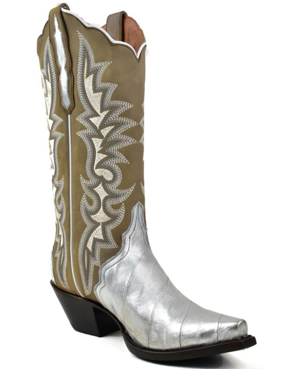 Women's Dan Post Eel Exotic Western Boot - Snip Toe