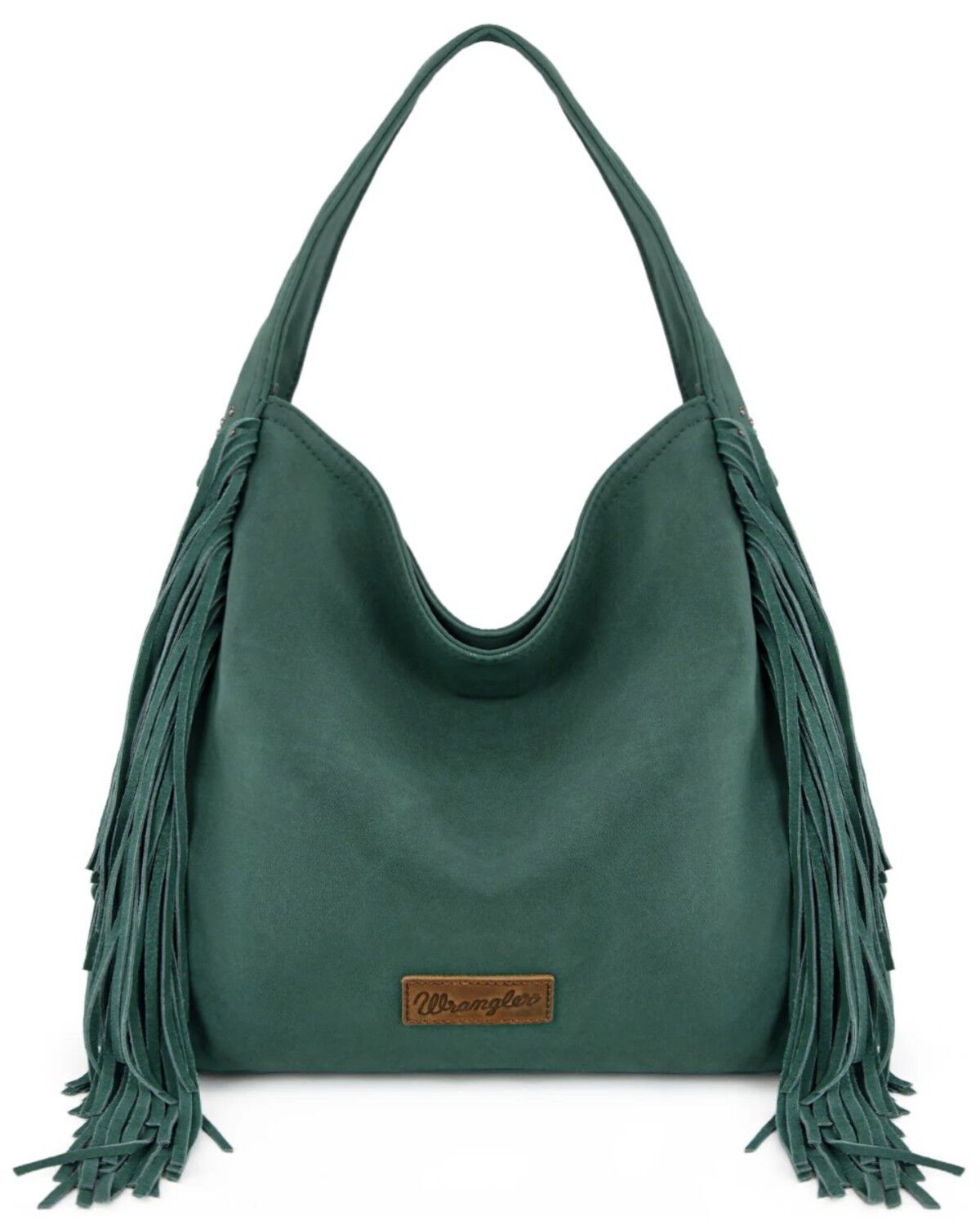 Women's Wrangler Shiloh Fringe Studded Hobo Bag