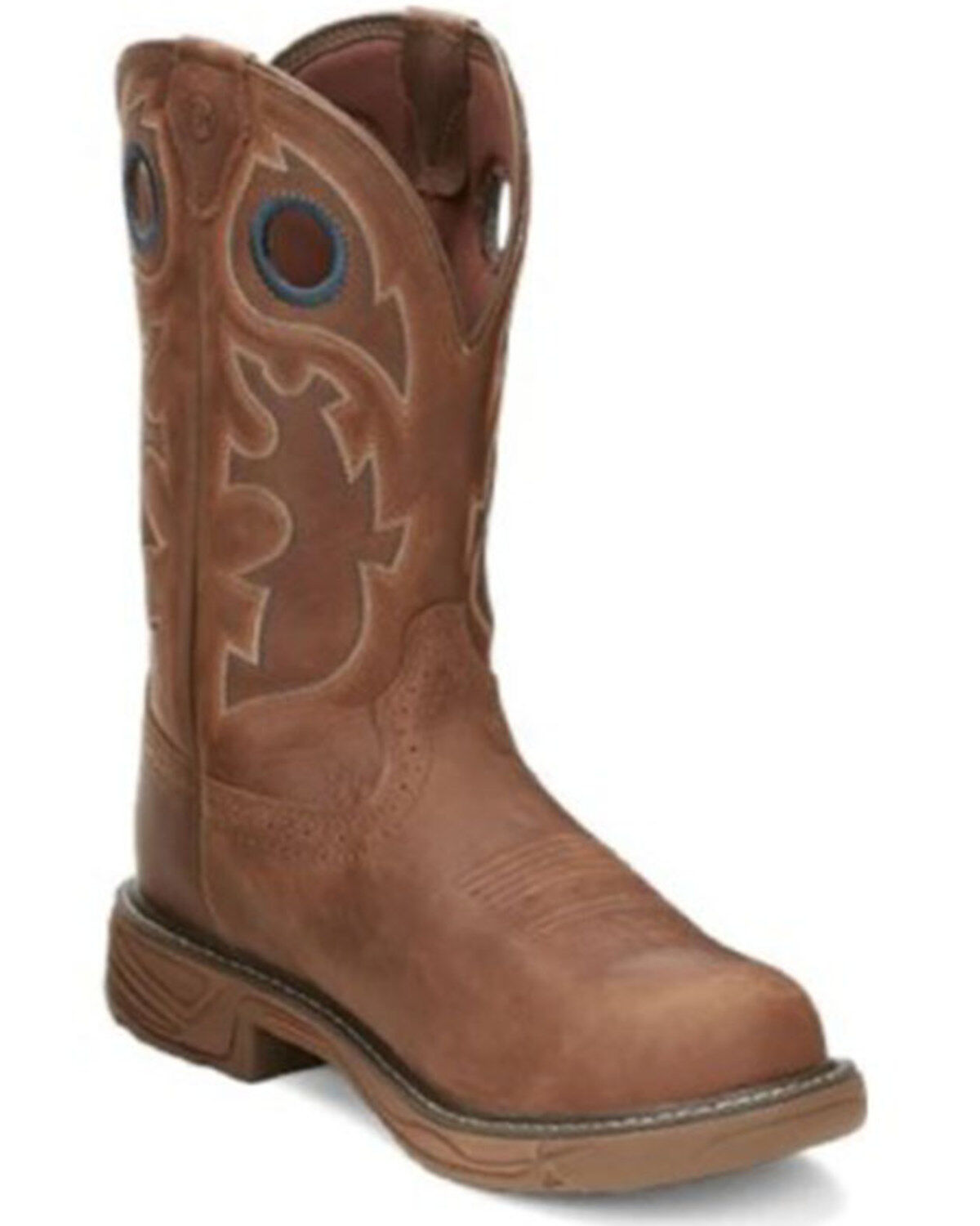 Men's Justin Rush Western Work Boots - Composite Toe
