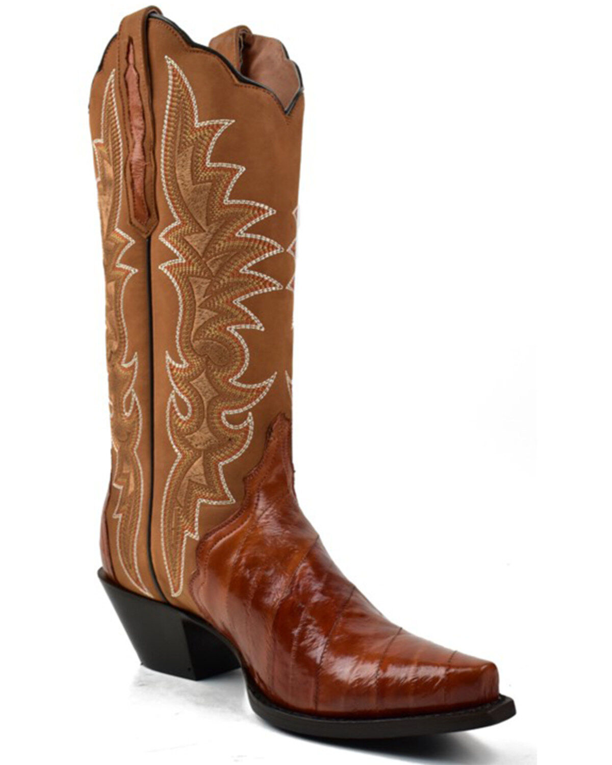 Justin eel skin boots outlet