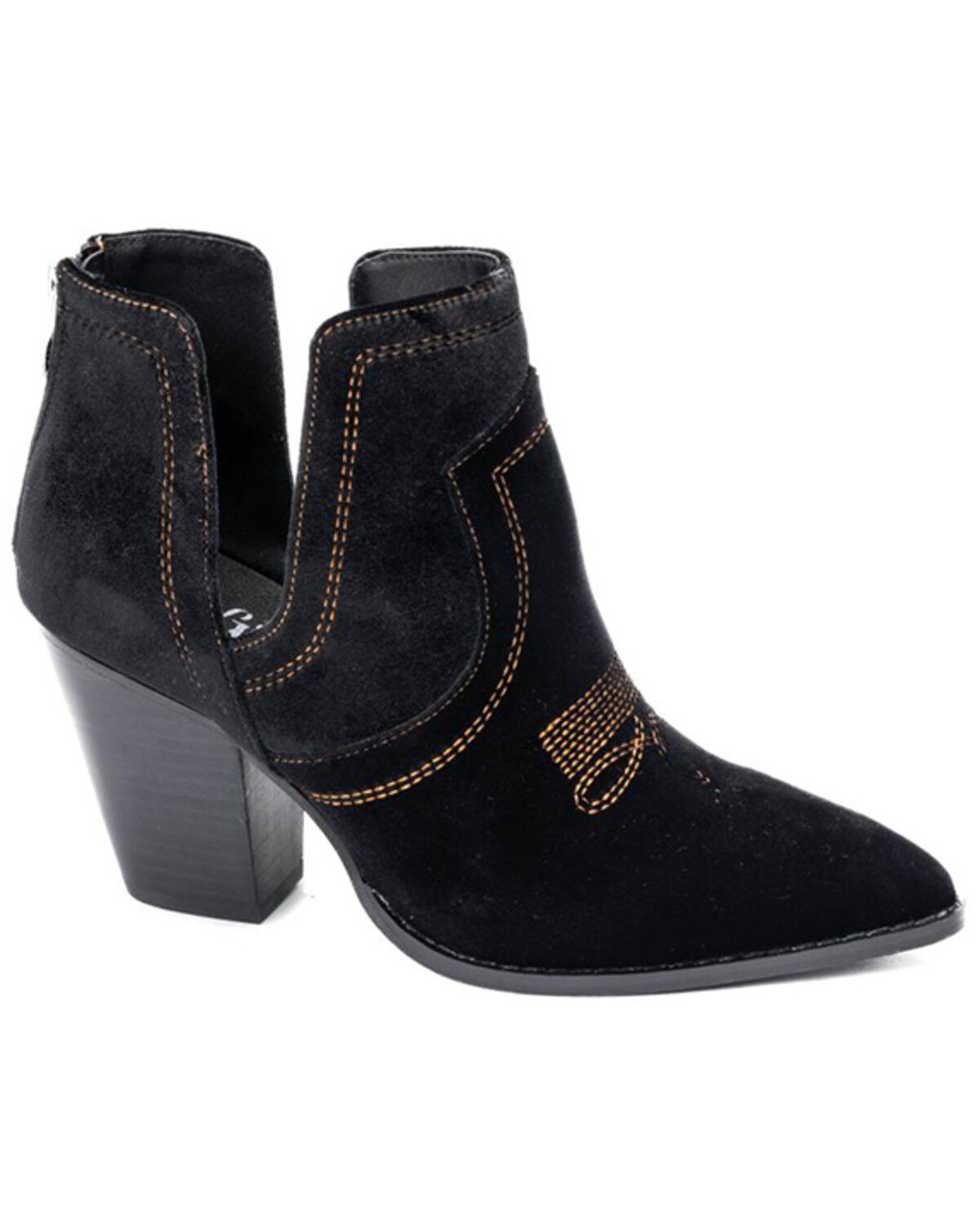 Women's Hey Girl by Corkys Smoke Show Western Booties - Round Toe