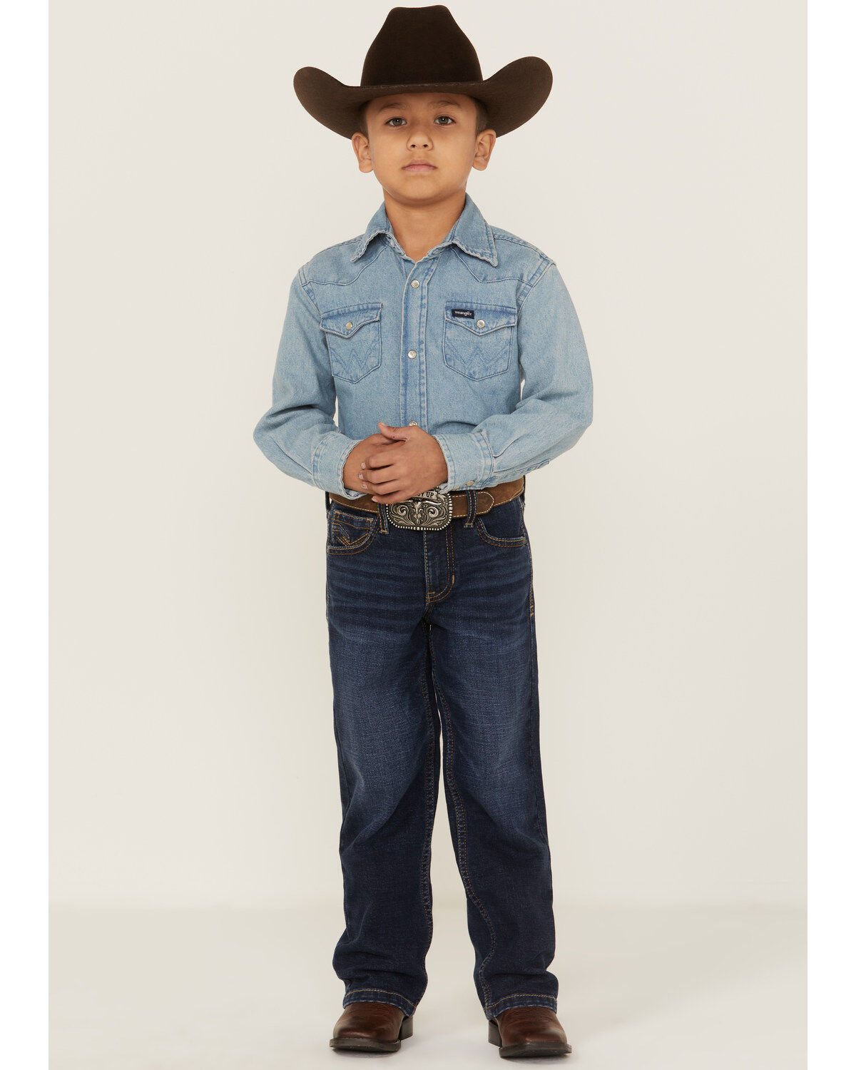Boys' Cody James Morgan Medium Wash Mid Rise Stretch Relaxed Bootcut J