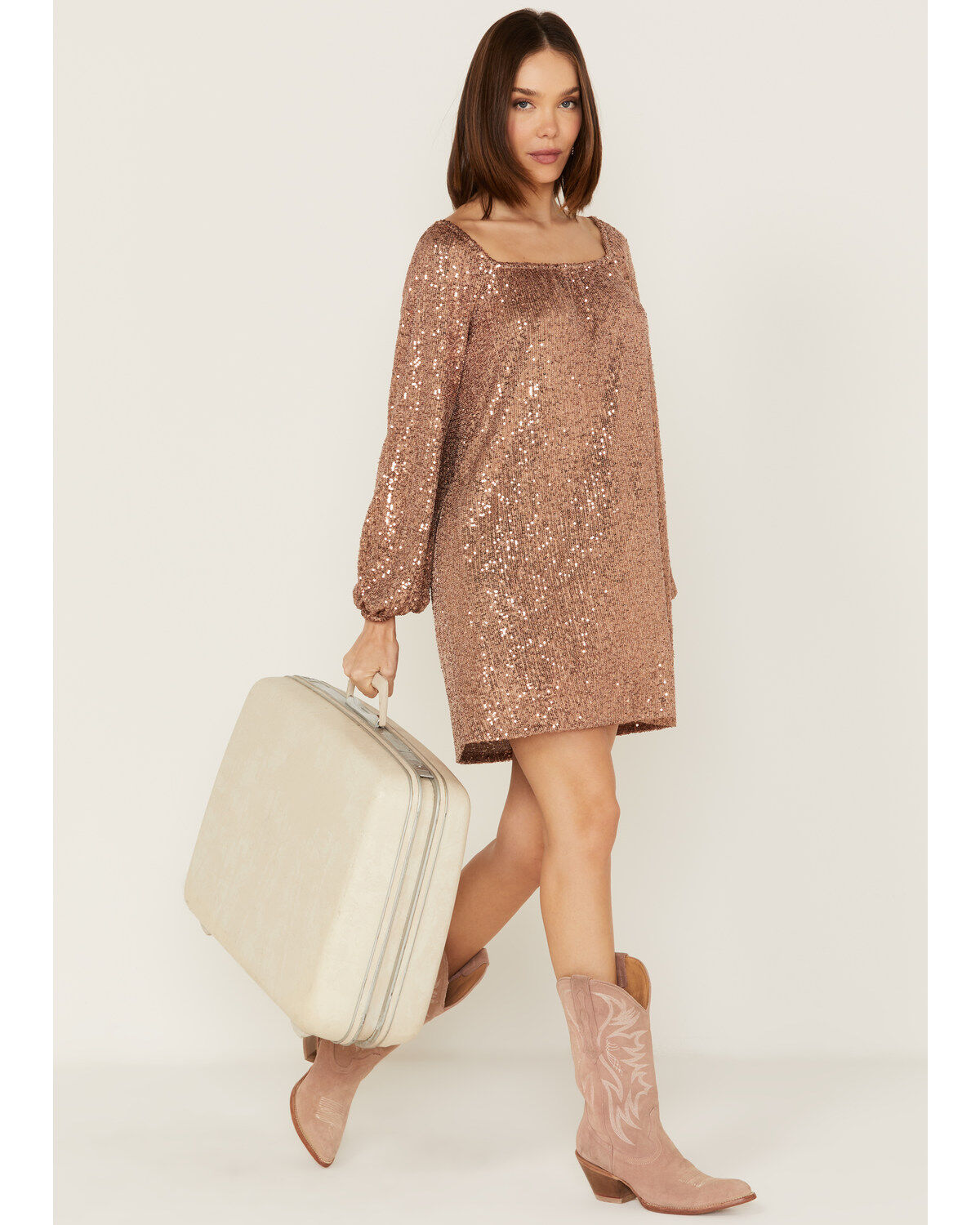 Women's Sadie & Sage Inferno Sequin Mini Dress