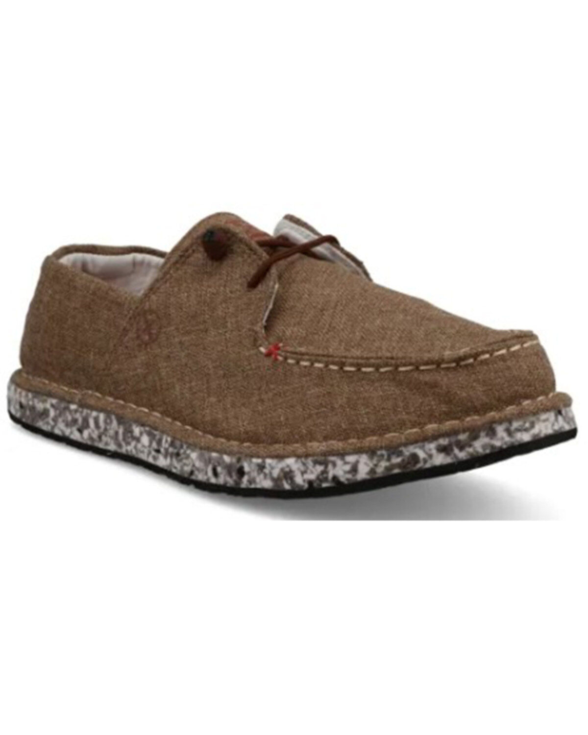 Men's Twisted X Circular Project Boat Shoes - Moc Toe