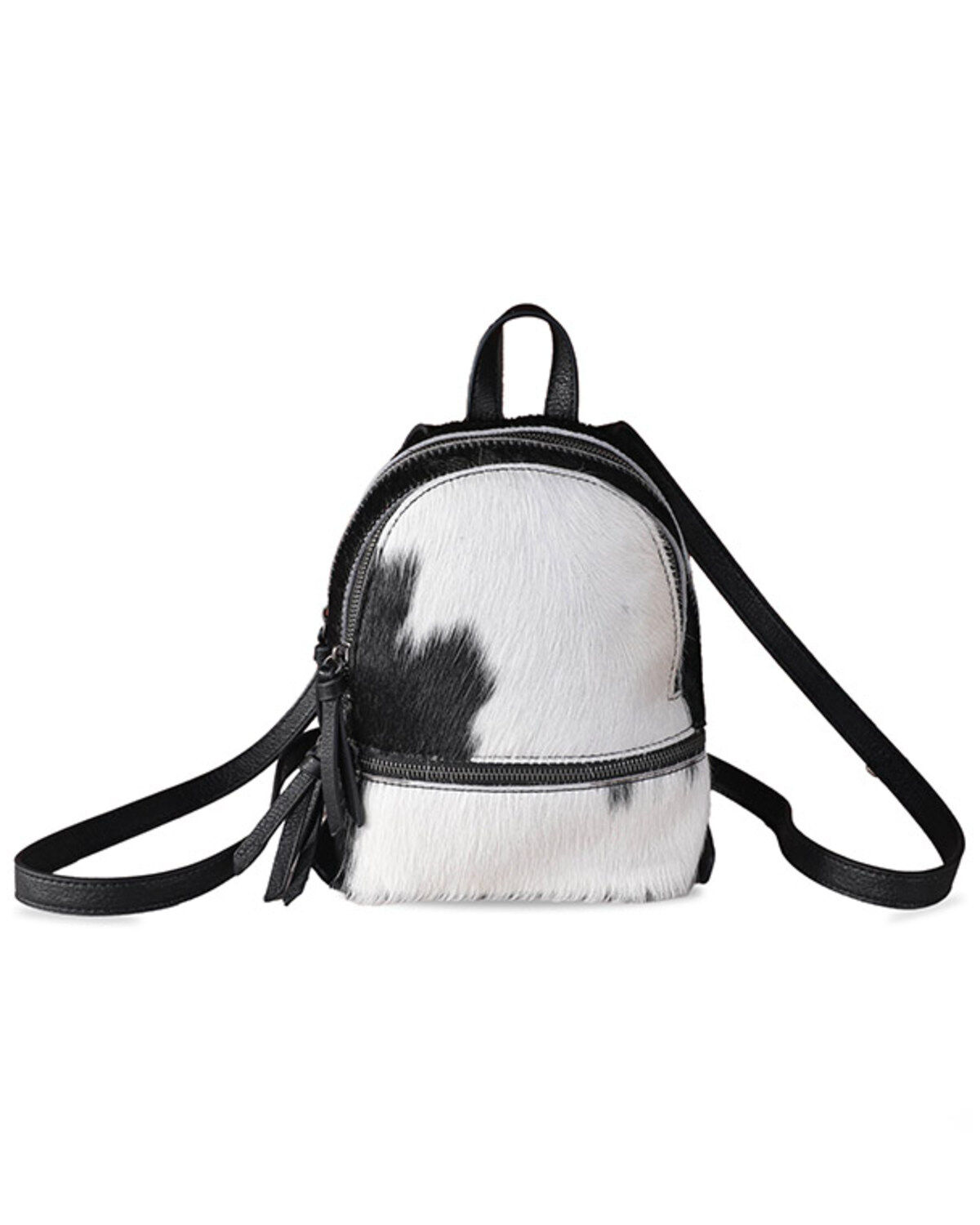 Women's Trinity Ranch Hairon Cowhide Mini Backpack