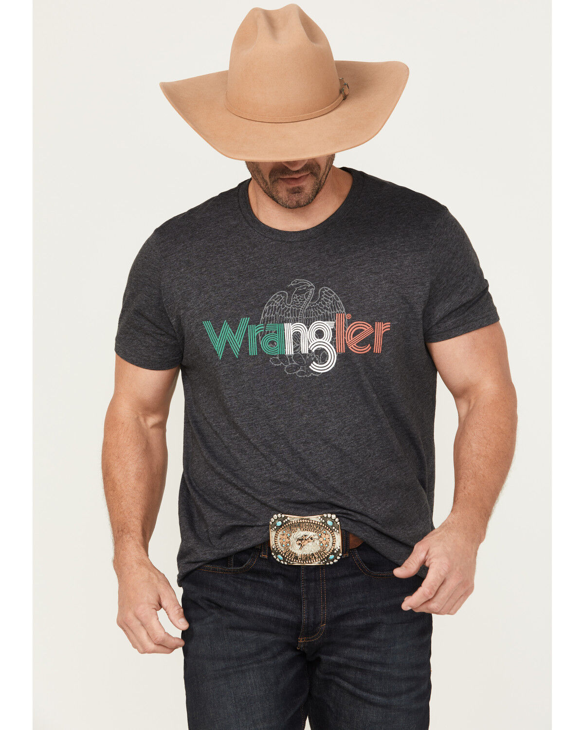 Men's Wrangler Mexico Logo Short Sleeve Graphic T-Shirt