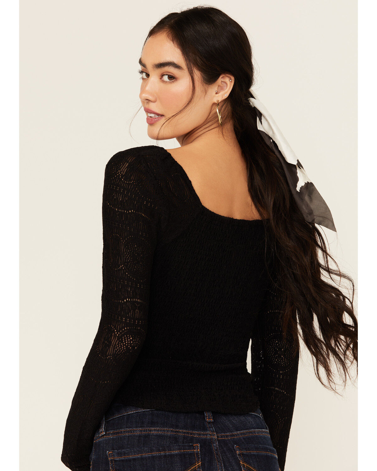 Women's Idyllwind Maryanna Cow Print Scarf Hair Tie - 2 Pack