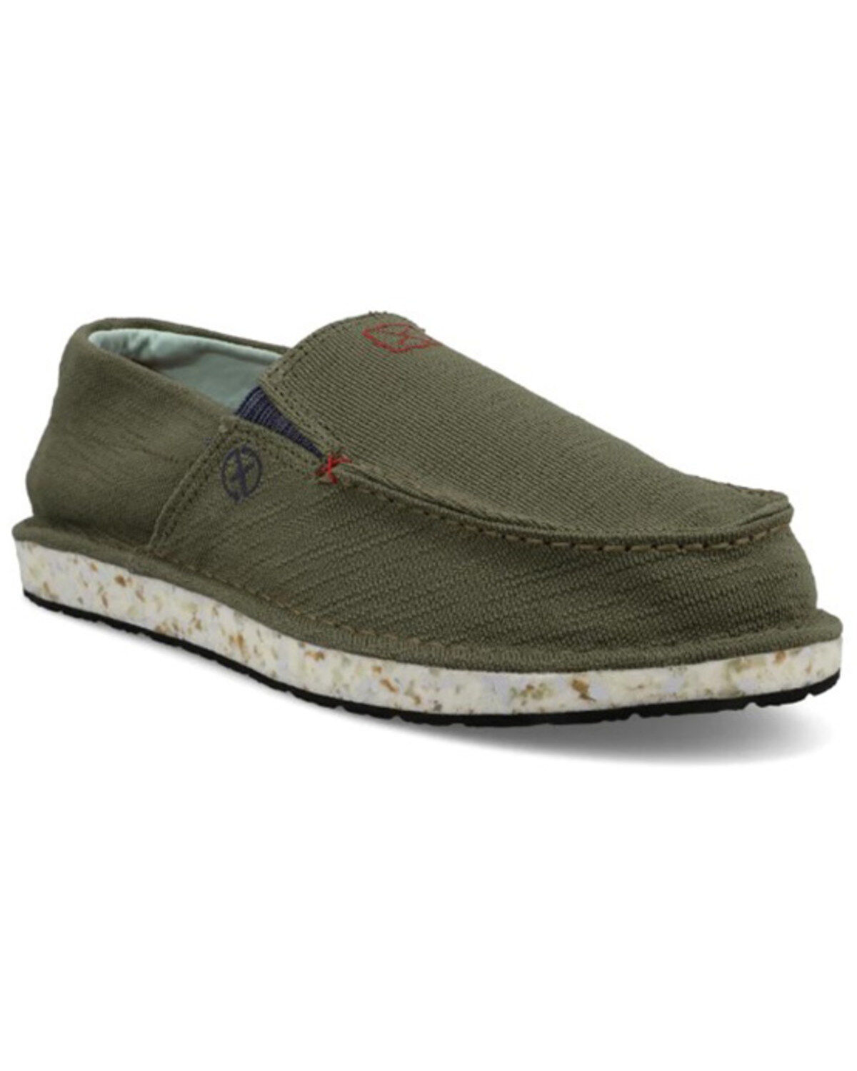 Men's Twisted X Circular Project Slip-On Shoes - Moc Toe