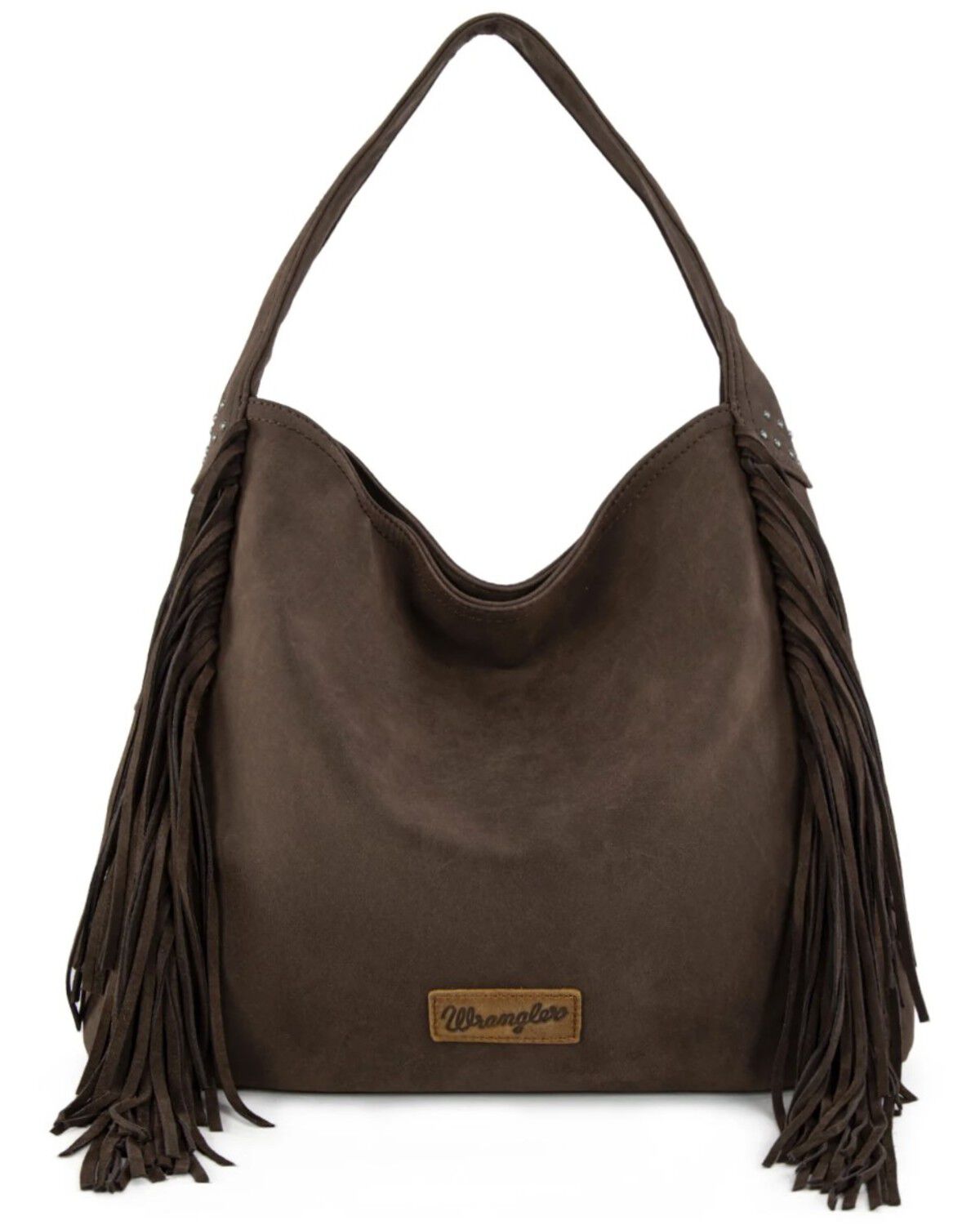 Women's Wrangler Shiloh Fringe Studded Hobo Bag
