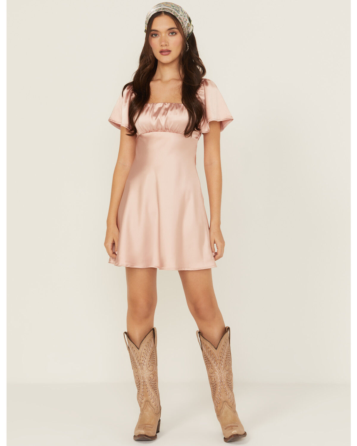 Women's Originality Emma Satin Mini Dress
